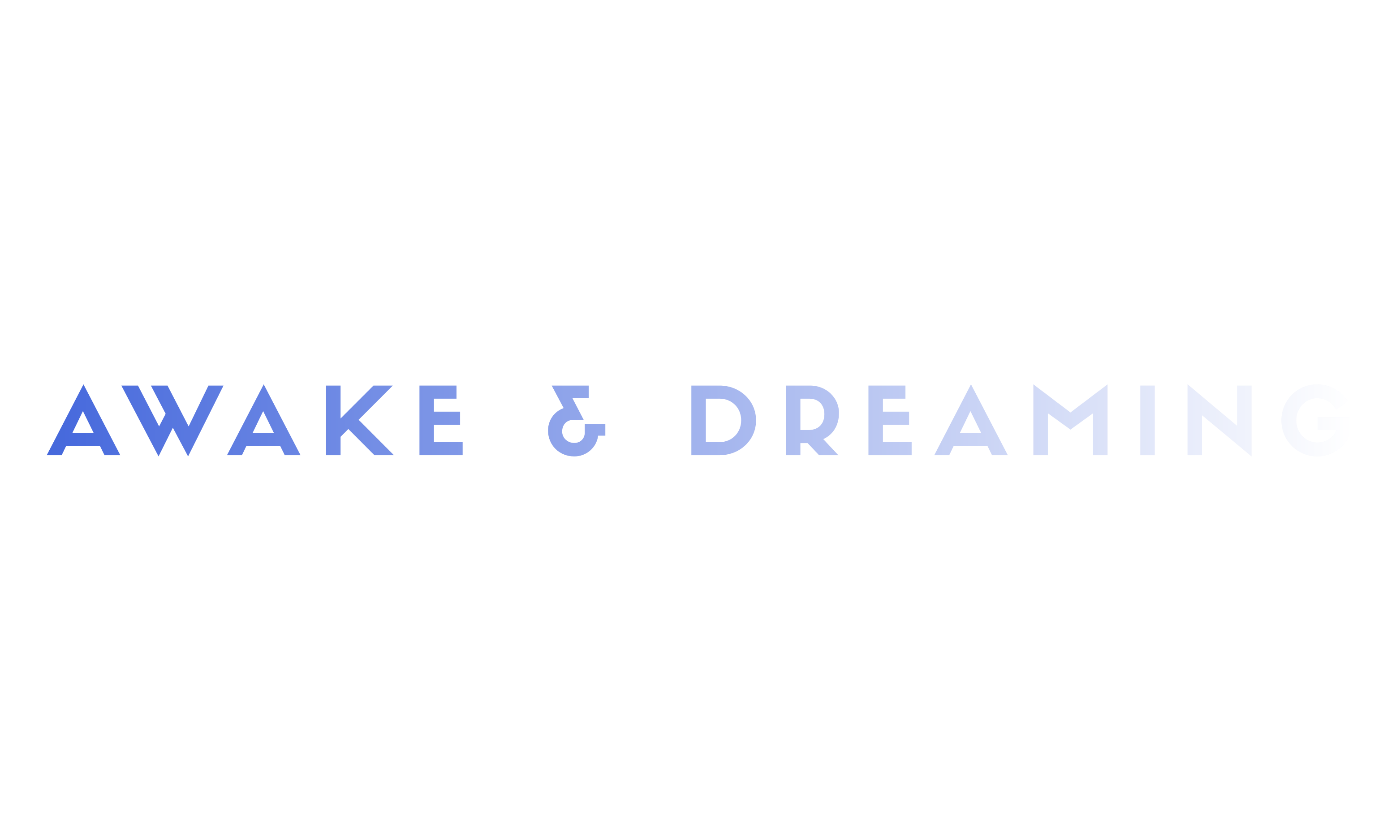 Awake & Dreaming Band Text Logo